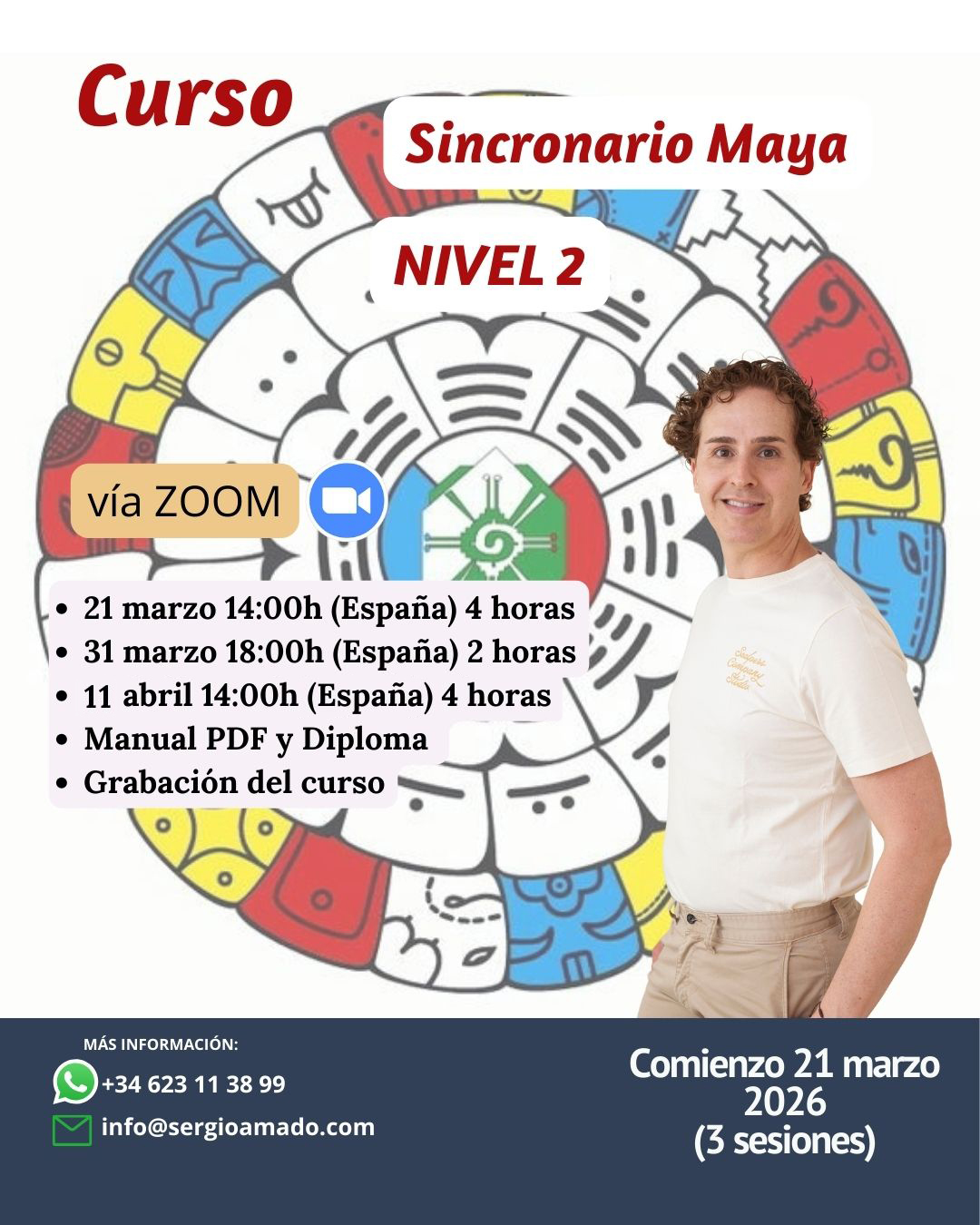 CURSO MAYA NIVEL 2 RRSS - 24 curso sincronario maya sergio amado 2026
