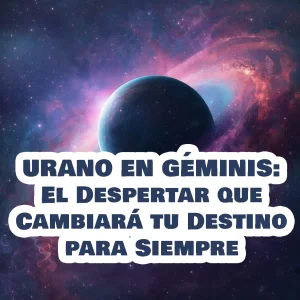 Podcast 11 Urano en Géminis 2026: El despertar que cambiará tu destino