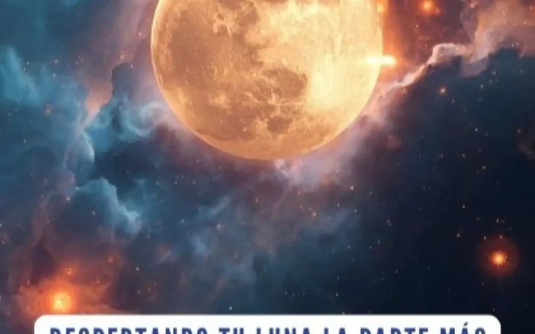 Interpretación de la Luna en la carta natal y su relación con las emociones, la seguridad emocional y el autoconocimiento espiritual.