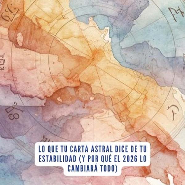 Carta astral y estabilidad emocional en 2026: cómo encontrar equilibrio ante los grandes cambios astrológicos