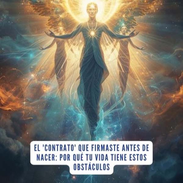 Contrato de alma y plan de alma: representación espiritual del camino kármico y los desafíos elegidos antes de nacer para la evolución del alma