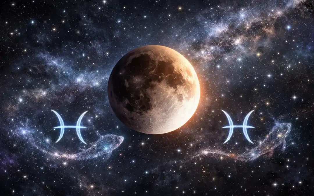 Eclipse lunar del 28 de agosto en Piscis
